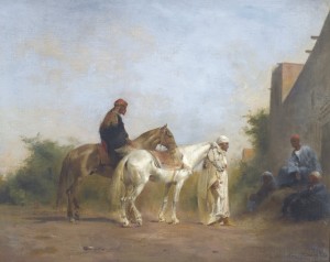 Resting after the ride